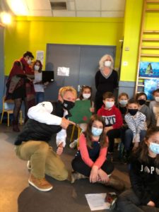 Ecole - visite Maxime SOREL - Mars 2021