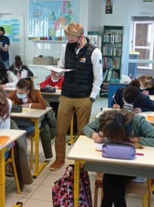 Ecole - visite Maxime SOREL - Mars 2021