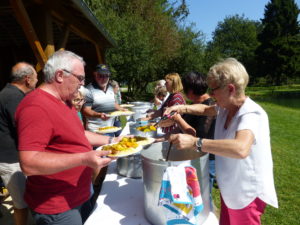 Club amitié parnéenne - repas de rentrée 2021