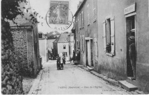 Parné - rue de l'église