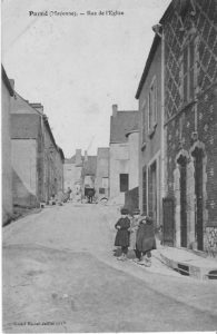 Parné - rue de l'église