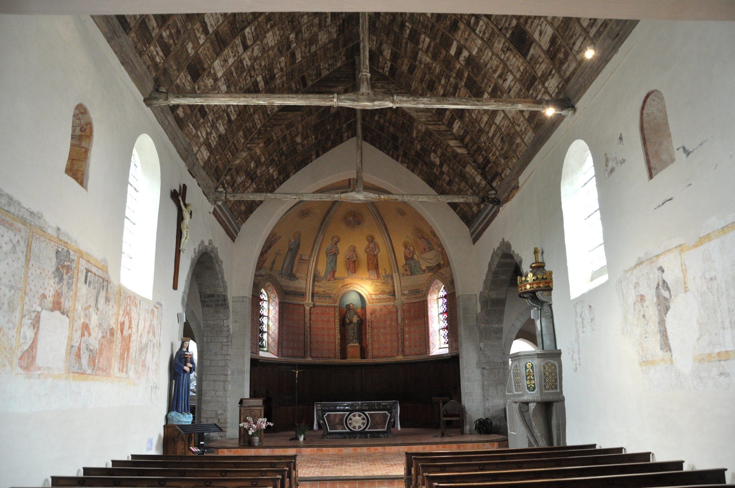 Intérieur de l'Eglise